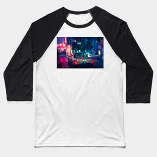 Late night taxi ride Baseball T-Shirt